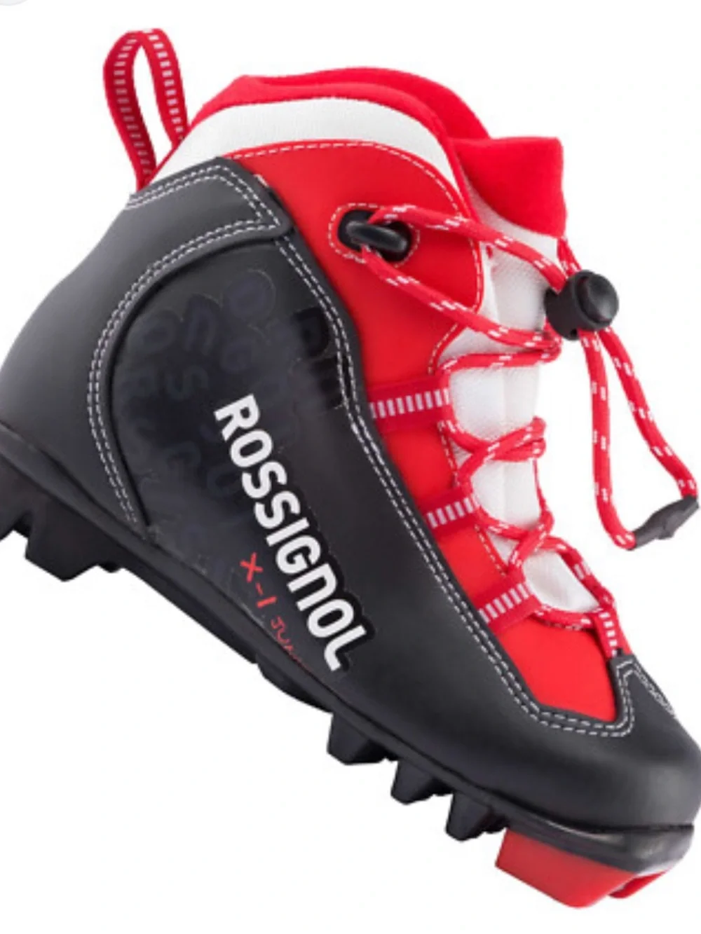 NWOT Rossignol X1 Jr Red blk Nordic Cross Country Ski Boots SZ 2 Youth EU SZ 33